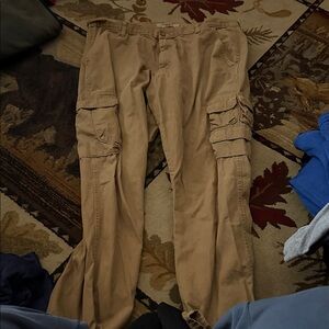 Wrangler Men's Brown Cargo Pants W 40 L 30